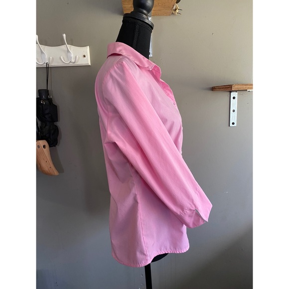 Wrinkle Free Pink Button Down/button up - Picture 2 of 4